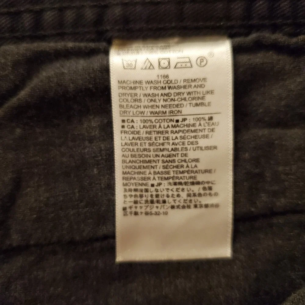 Banana Republic Surplus Twill Pant Mn 32x34 actual ins 30 BLK Athletic Taper NWT